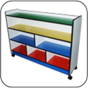 Wooden 1+2+3 Shelf [12