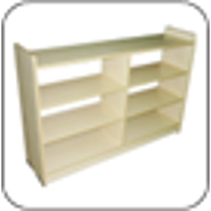 See Through Shelf Wood Colou..