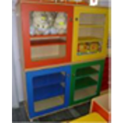 OSK Rainbow Display Shelf c/w Acrylic Door