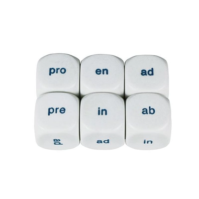 Dice 6 Face Prefixes Series 1 20mm