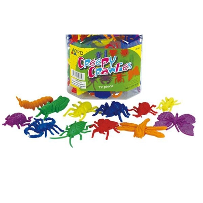 Counters Creepy Crawlies Set of 72