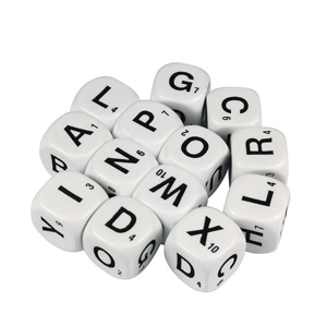 Dice Alphabet 6 Face Upperca..