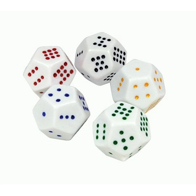 Dice 12 Face Dot Jumbo