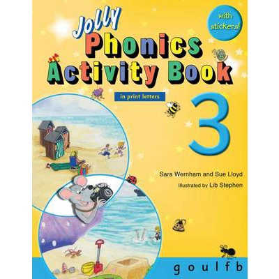 Jolly Phonics Activity Book 3 (in Print Letters)