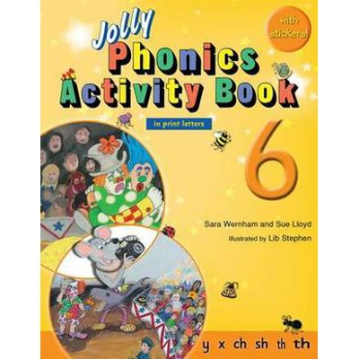 Jolly Phonics Activity Book 6 (in Print Letters)