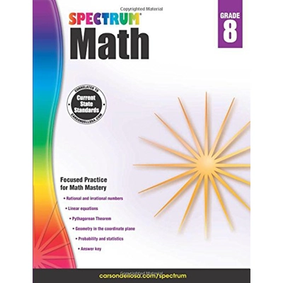 Spectrum® Math Gr. 8 Book
