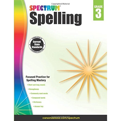 Spectrum® Spelling Gr. 3 Book