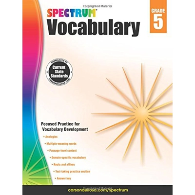 Spectrum® Vocabulary Gr. 5 Book