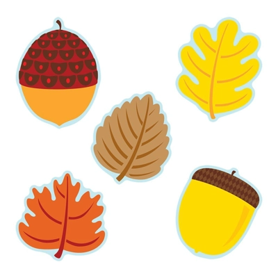 Leaves & Acorns Colorful Cut-Outs® - Assorted