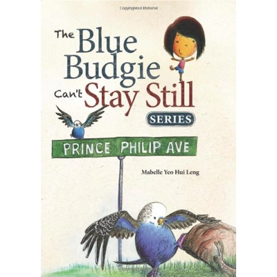 Blue Budgie Can't Stay Still series by Mabelle Yeo Set of 3 books