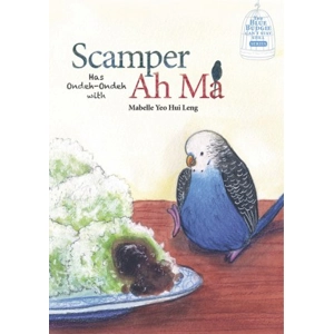 Blue Budgie Scamper Has Onde..