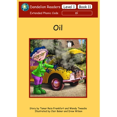 Dandelion Readers Level 1 books 11-14 'Oil' 4 books