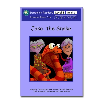 Dandelion Readers Level 3 'Jake the Snake' 10 books