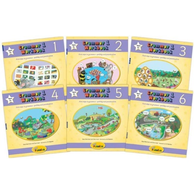 Grammar 1 Workbook 1-6 (in Print Letters)