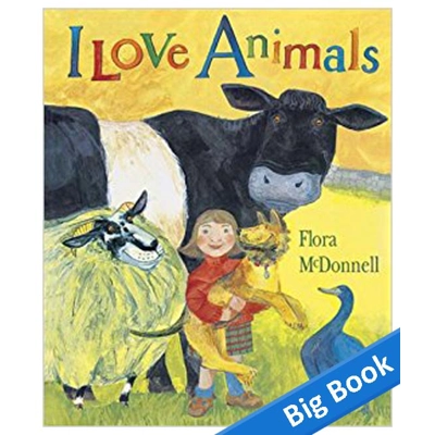 I Love Animals - Big Book