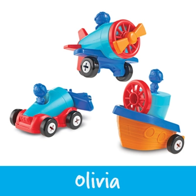 1-2-3 Build It!™ Car-Plane-Boat