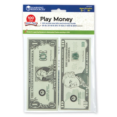 Play Money Smart Pack (Set of 100)