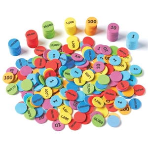 Place Value Disks (Set of 280)