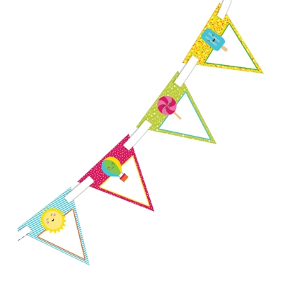 School Pop Bunting