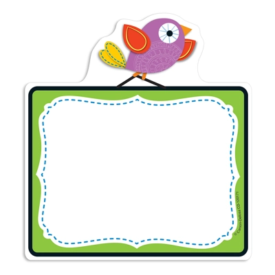 Boho Birds Lable Cut-Outs