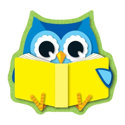Reading Owl Mini Cut-Outs