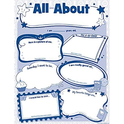 All About Me Poster Pack