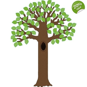 Big Tree With Polka Dot Leav..