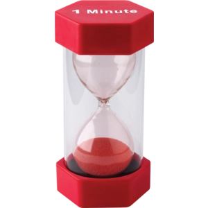 1 Minute Sand Timer - Large