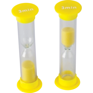 3 Minute Sand Timers - Small