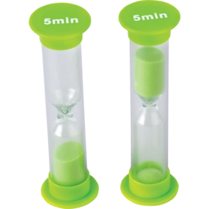 5 Minute Sand Timers - Small