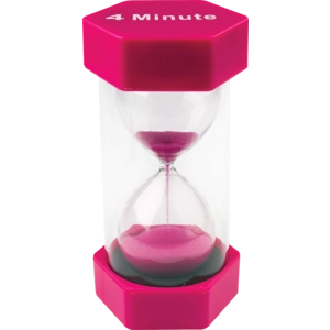 4 MInute Sand Timer - Large
