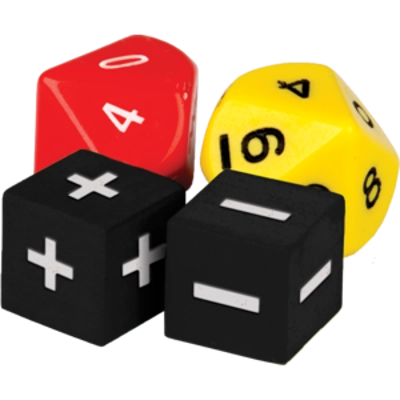 Addition and Subtraction Dice