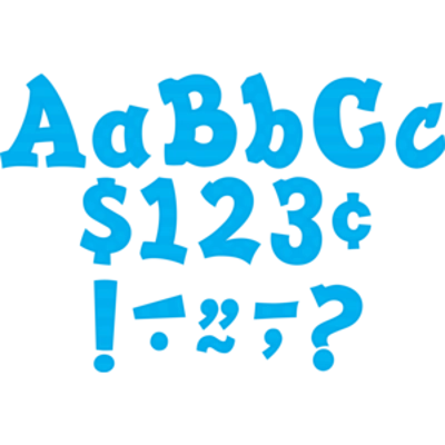 Blue Sassy Solids 5" Letters