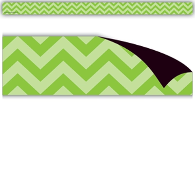 Lime Chevron Magnetic Strips