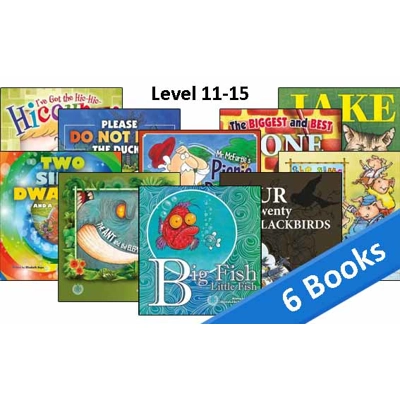 Literacy Tower Level 1 Set Of 6 [Level 11-15]