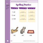 Skill Sharpeners: Spell & Write, Grade K - Activity Book