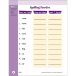 Skill Sharpeners: Spell & Write, Grade 2 - Activity Book