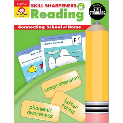 Skill Sharpeners: Reading, Grade PreK - Activity Book