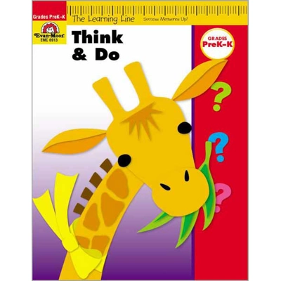 Learning Line: Think and Do, Grades PreK-K - Activity Book