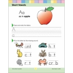 Learning Line: Short Vowels, Grades K-1 - Activity Book