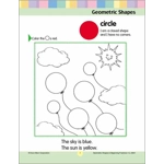 Learning Line: Geometric Shapes and Fractions, Grade 1 - Activity Book