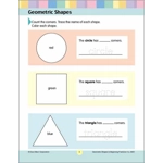 Learning Line: Geometric Shapes and Fractions, Grade 1 - Activity Book