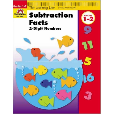 Learning Line: Subtraction Facts, Grades 1-2 - Activity Book