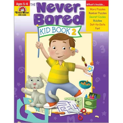 Never-Bored Kid Book 2, Grades K-1 - Activity Book