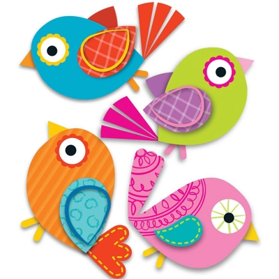 Boho Birds Mini Cut-Outs