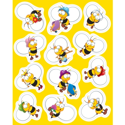 Buzz - Worthy Bees Shape Stickers