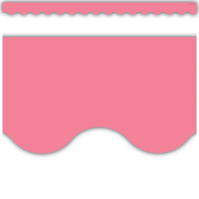 Light Pink Scalloped Border Trim