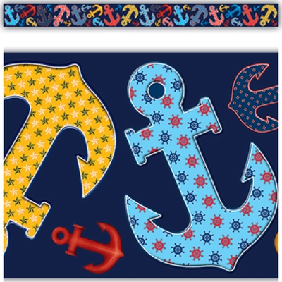 Anchors Straight Border Trim