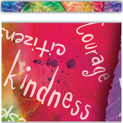 Character Traits Straight Border Trim