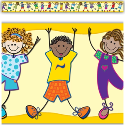 Fantastic Kids Straight Border Trim